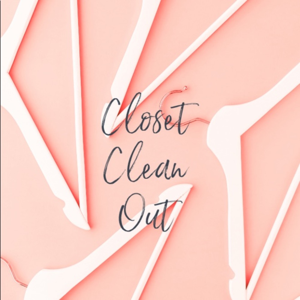 ‼️‼️ Closet Clean Out